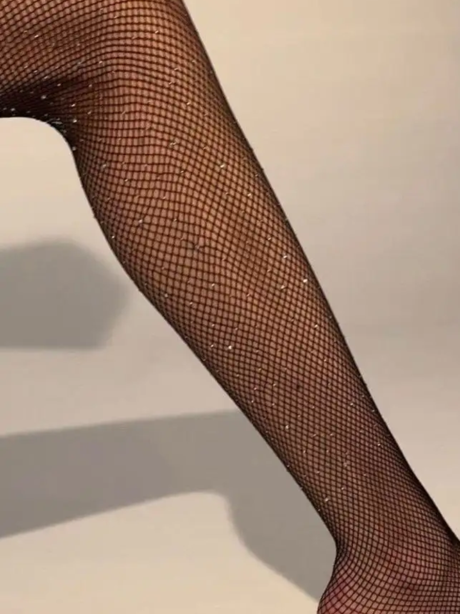 DIAMOND FISHNET STOCKINGS